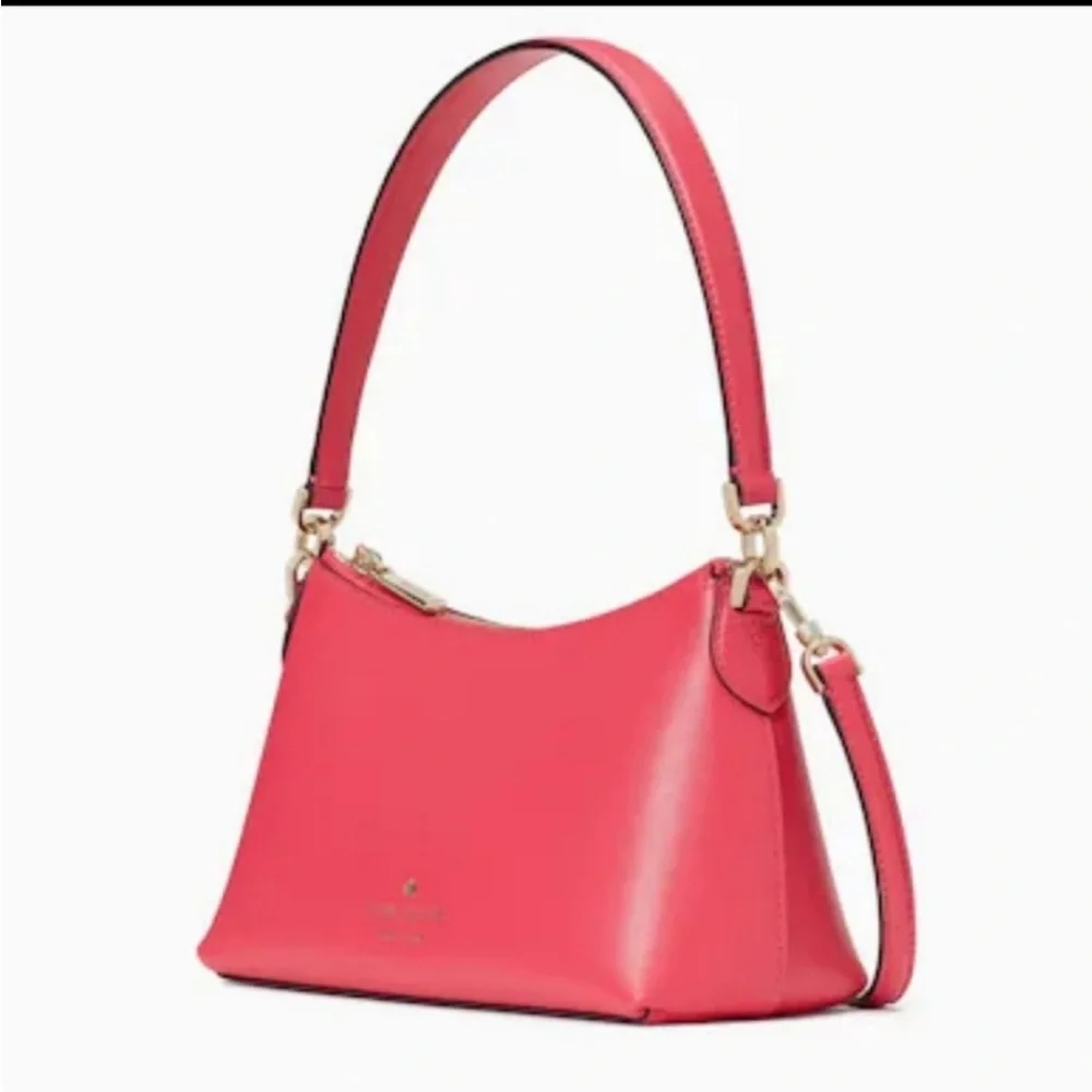 Kate Spade Sadie Small Shoulder Bag, Purse Bikini Pink Saffiano Leather NWT